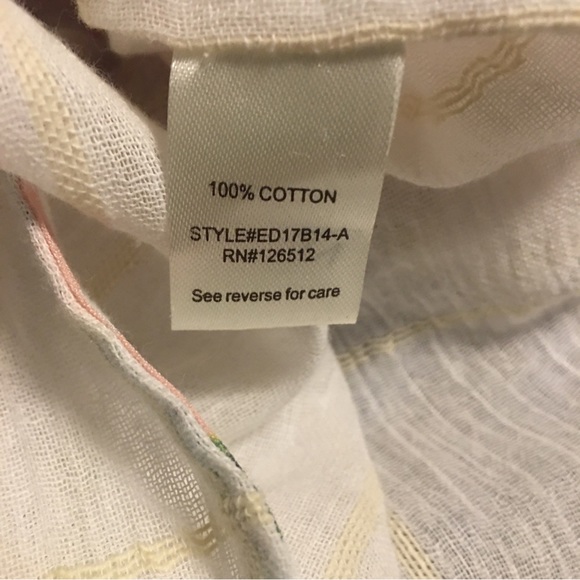 Aratta Silent Journey White Plaid Button Up Tunic - Picture 12 of 15